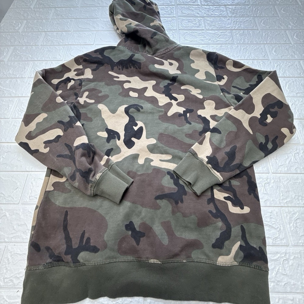 Volcom Vamo Hoodie Sweatshirt Camouflage Men Small Pullover Fleece Skate - Picture 7 of 7